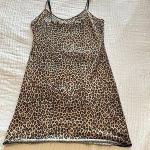 Cheetah mini dress